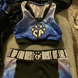 cheer athletics practice wear
